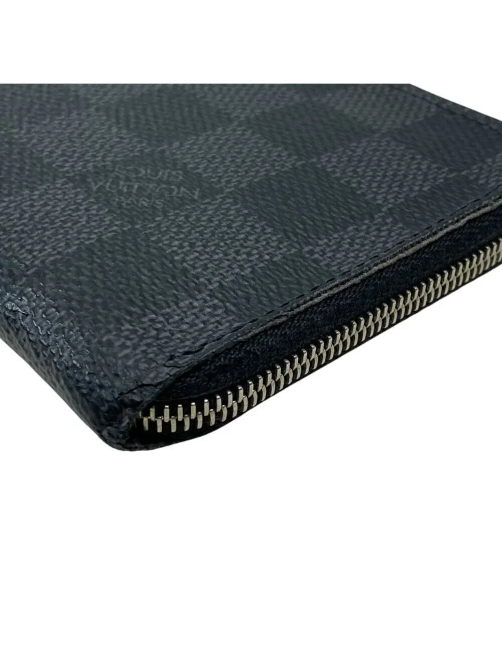 Louis Vuitton Zippy Coin Purse Damier Graphite Gray Black Practicality Compact